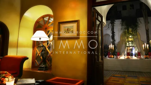 Riad à vendre prestige a vendre Maison d'hôtes Marrakech Autres Secteurs Médina Bab doukkala