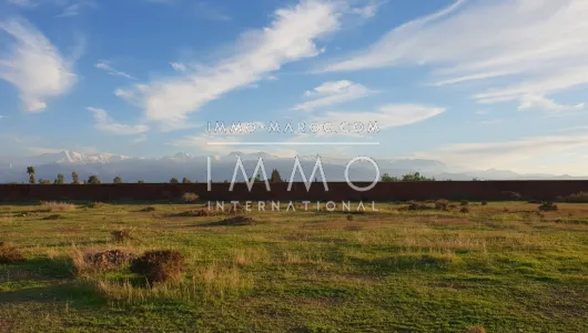 purchase plot Land villa Marrakech Exterior Route Ourika