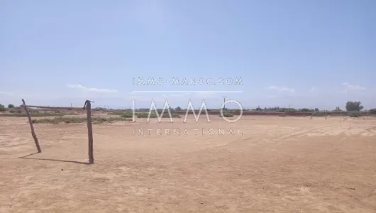 Vente terrain Terrain villa Marrakech Extérieur Route Ourika