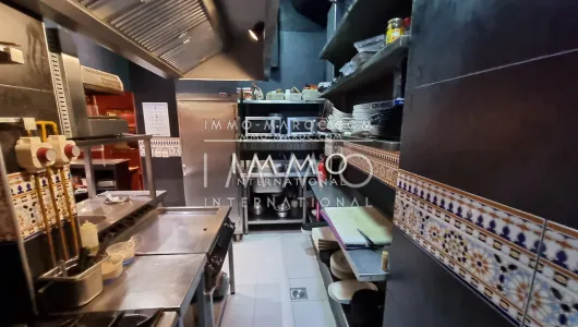 achat commerce Restaurant Marrakech Centre ville Guéliz