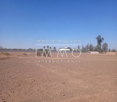 achat terrain Terrain villa Marrakech Extérieur Route Ourika