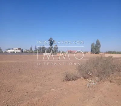 achat terrain Terrain villa Marrakech Extérieur Route Ourika