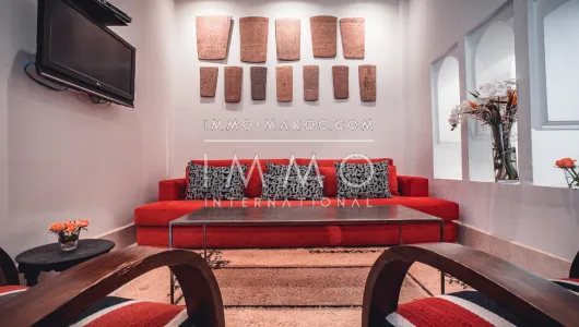 Riad à vendre Marocain épuré prestige Marrakech