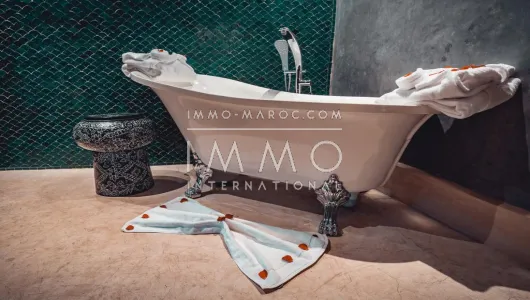 ryad Marocain épuré biens de prestige Marrakech