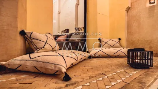 achat riad Marocain épuré luxueuses Marrakech