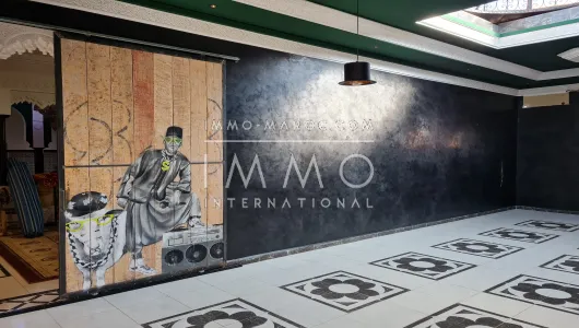 Location maison Marocain épuré Marrakech Extérieur Route Ourika