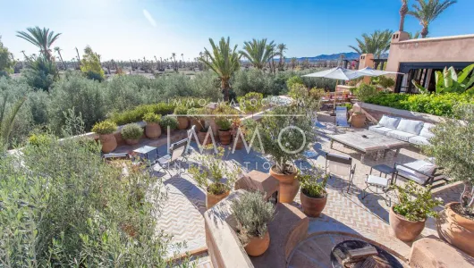 Location villa biens de prestige marrakech Marrakech Palmeraie Bab Atlas