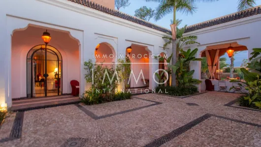 Villa à louer biens de prestige Marrakech Palmeraie Bab Atlas