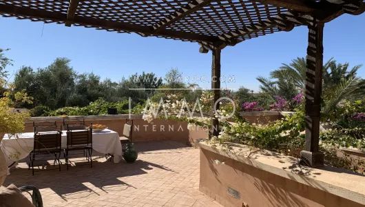 villa achat luxe Marrakech Extérieur Route Ouarzazate