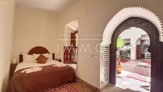 Riad à vendre Marocain épuré Marrakech