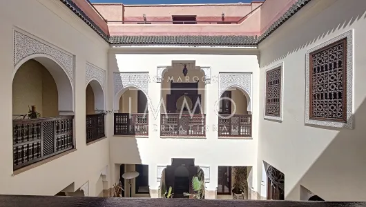 ryad Marocain épuré Marrakech