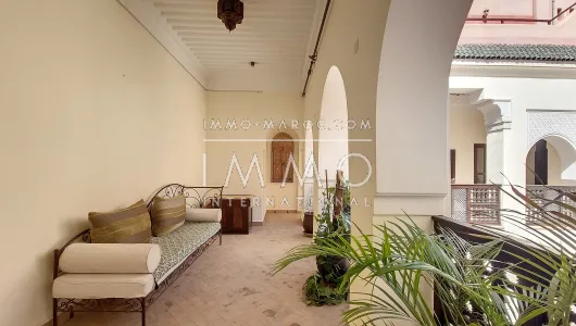 achat riad Marocain épuré Marrakech