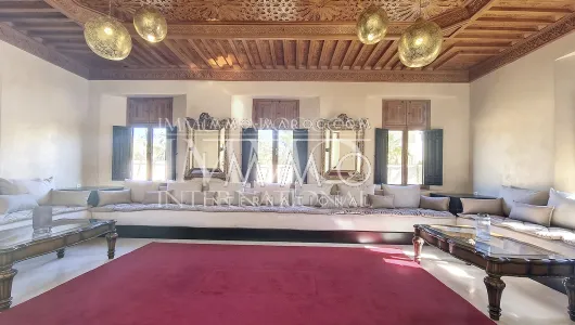 Vente maison Contemporain immobilier de luxe marrakech Marrakech Palmeraie Circuit Palmeraie