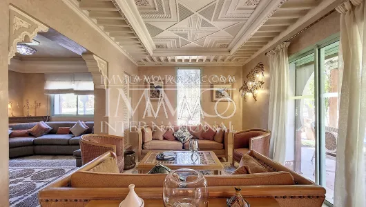 acheter appartement Marocain épuré Marrakech Palmeraie Circuit Palmeraie