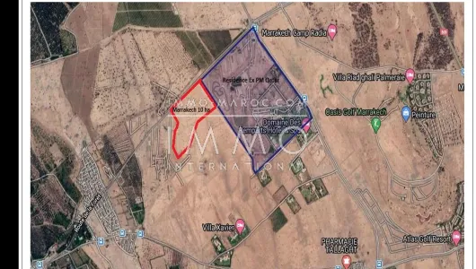 Terrain à vendre Terrain villa Marrakech Palmeraie Palmariva – Dar tounsi