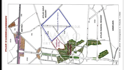 achat terrain Terrain villa Marrakech Palmeraie Palmariva – Dar tounsi