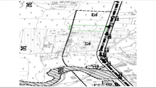 Vente terrain Terrain villa Marrakech Extérieur Route Fes