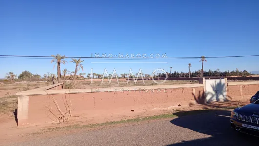 Terrain à vendre Terrain villa Marrakech Extérieur Route Fes