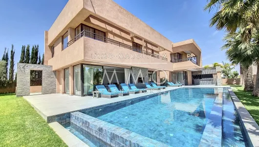 Vente maison Contemporain luxueuses Marrakech Golfs Amelkis
