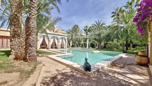 villa achat Marocain épuré luxe Marrakech Golfs Amelkis