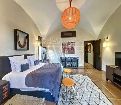 Vente villa Marocain épuré Prestige Marrakech Extérieur Route Ouarzazate