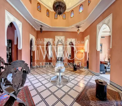 villa vente Marocain luxueuses Marrakech Extérieur Route Fes