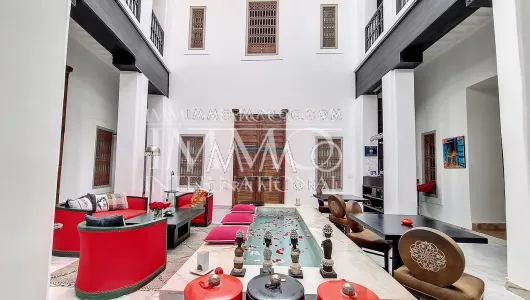 Vente riad Maison d'hôtes Marrakech Place Jamaa El Fna