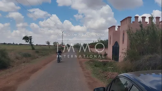 Terrain à vendre Terrain villa Marrakech Extérieur Route Ourika
