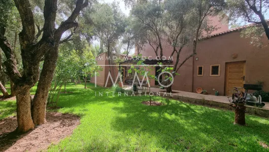 villa achat propriete luxe marrakech à vendre Marrakech Extérieur Route Ourika