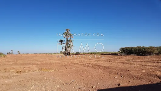 purchase plot Land villa Marrakech Exterior Route Fes