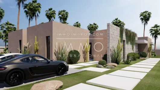 Achat villa Moderne Marrakech Extérieur Route Ourika
