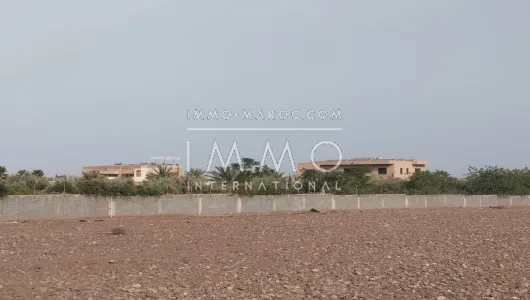 Vente terrain Terrain villa Marrakech Golfs Extérieur Autres Extérieur