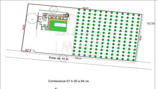 Vente terrain Terrain villa Marrakech Extérieur Route Ourika