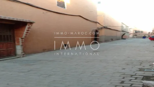 Vente riad car Marrakech Autres Secteurs Médina Zaouia