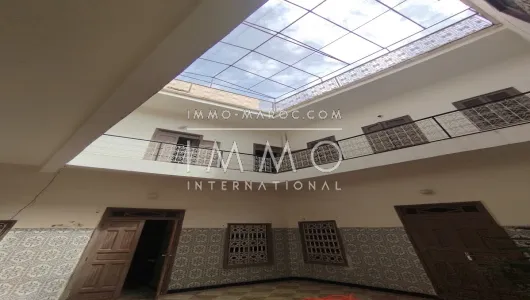 achat riad Marocain épuré Marrakech Place Jamaa El Fna Kenaria