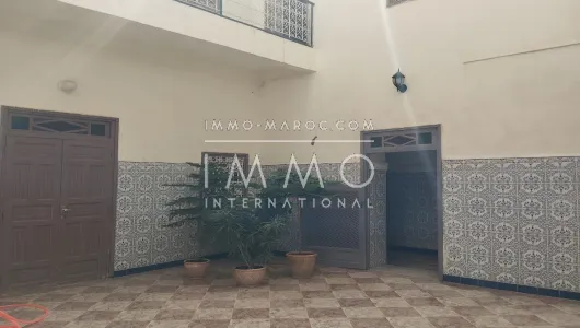 Vente riad Marocain épuré Marrakech Place Jamaa El Fna Kenaria