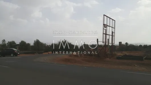 Terrain à vendre Terrain villa Marrakech Extérieur Route Ourika