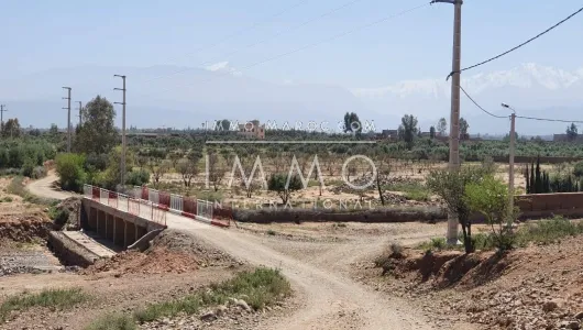 Terrain à vendre Terrain villa Marrakech Extérieur Route Ourika