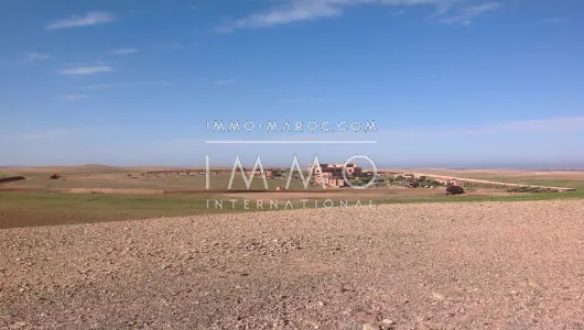 achat terrain Terrain villa Marrakech Extérieur Route Amizmiz