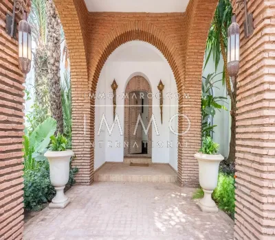 villa vente Marrakech Route Ourika