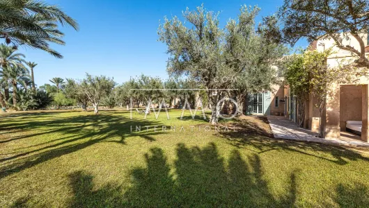 villa vente Marrakech Palmeraie