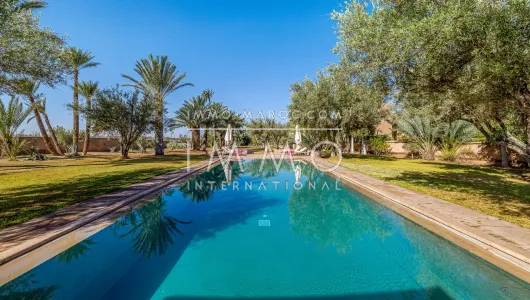 villa achat Marrakech Palmeraie