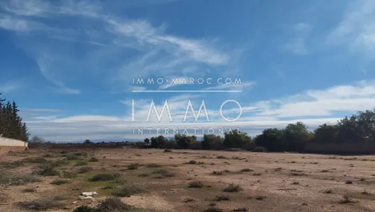 achat terrain Terrain a lotir Marrakech Extérieur Route Ourika