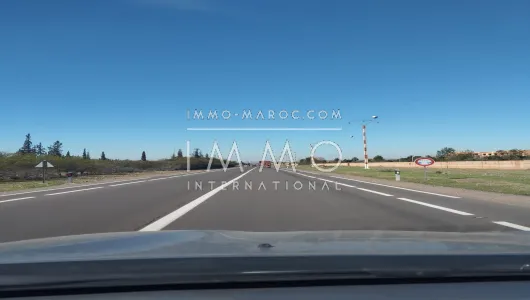 Terrain à vendre Terrain a lotir Marrakech Extérieur Route Ourika
