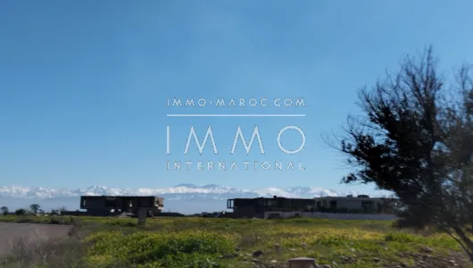 Land for sale Terrain villa Marrakech Exterior Route Amizmiz