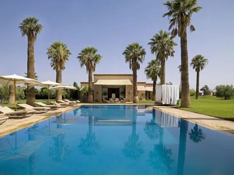 Villa Propiedad compra de lujo Marrakech Exterior Ruta Sidi Abdallah Ghiat