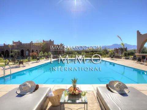 Venta de prestigio casa marroquí elegante exterior Marrakech Ruta Amizmiz