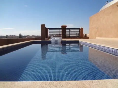 piscina en la azotea