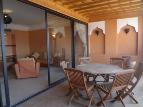 elegante centro de la ciudad marroquí de Marrakech Majorelle apartamento