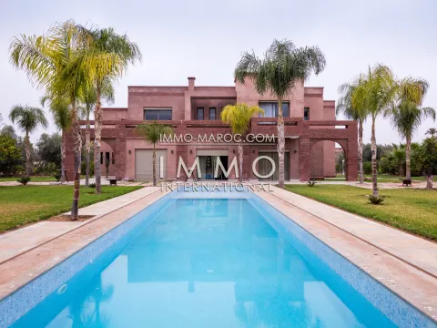 Villa contemporánea en alquiler Marrakech Palmeraie